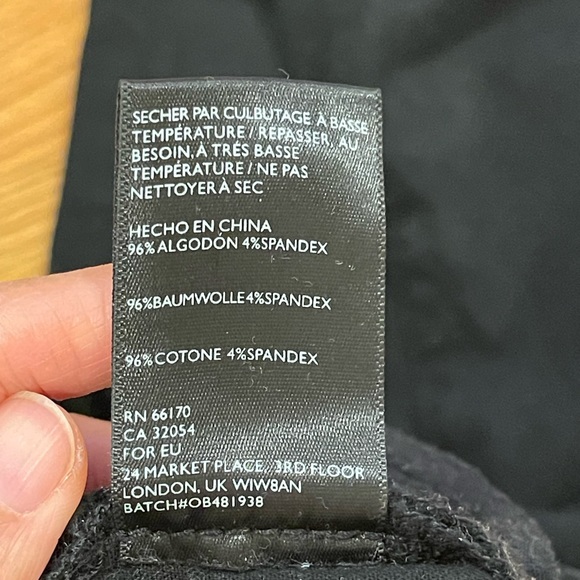 Urban Outfitters BDG Twig High-Rise Crop Skinny Jeans Size 24 - Picture 10 of 10